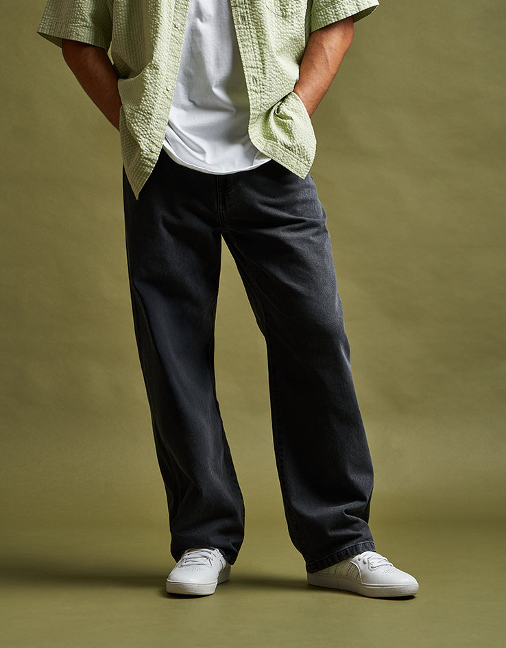 Carhartt WIP Landon Pant - Black (Heavy Stone Wash)