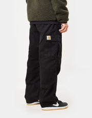 Carhartt WIP Cole Cargo Pant - Black (Garment Dyed)