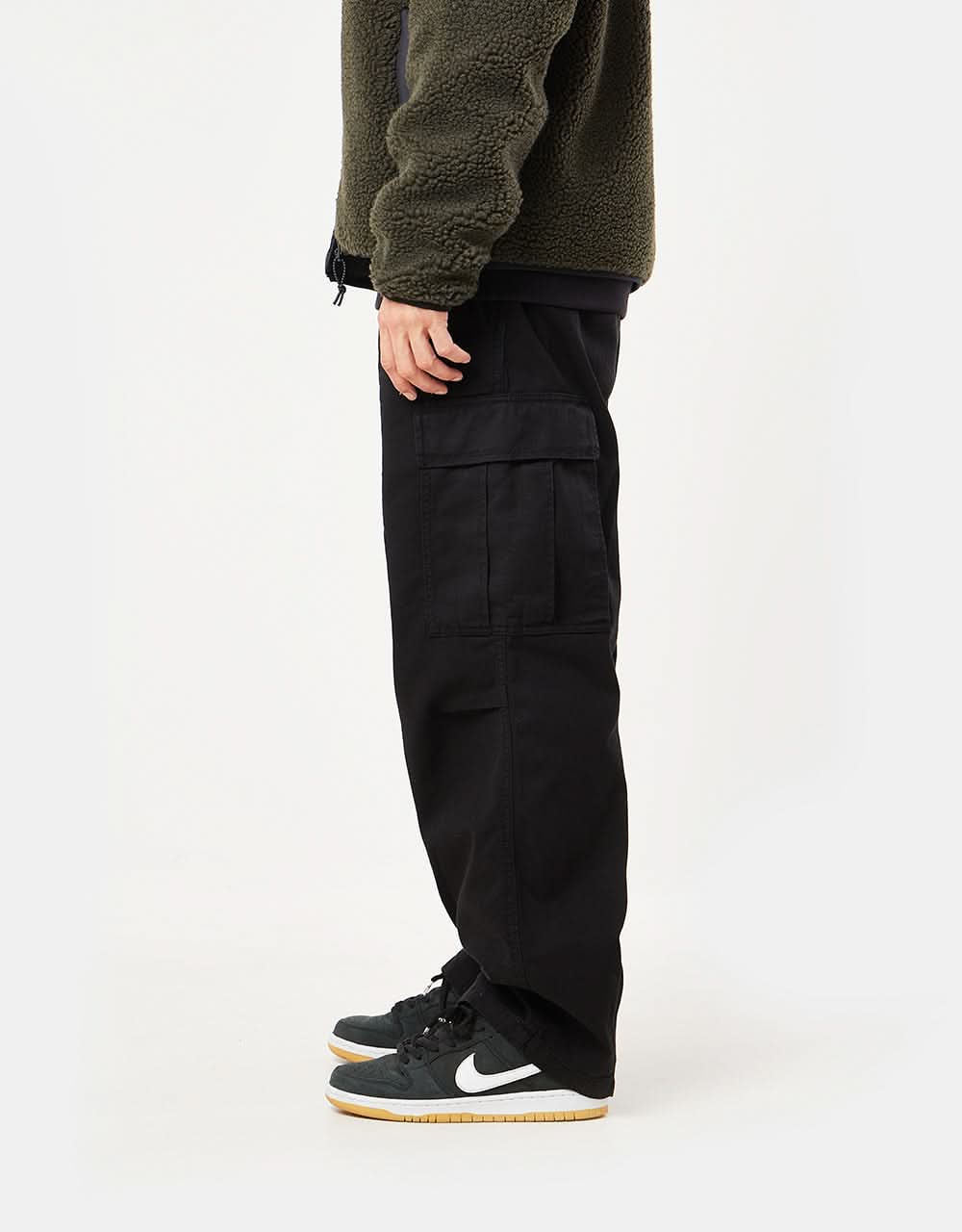 Carhartt WIP Cole Cargo Pant - Black (Garment Dyed)