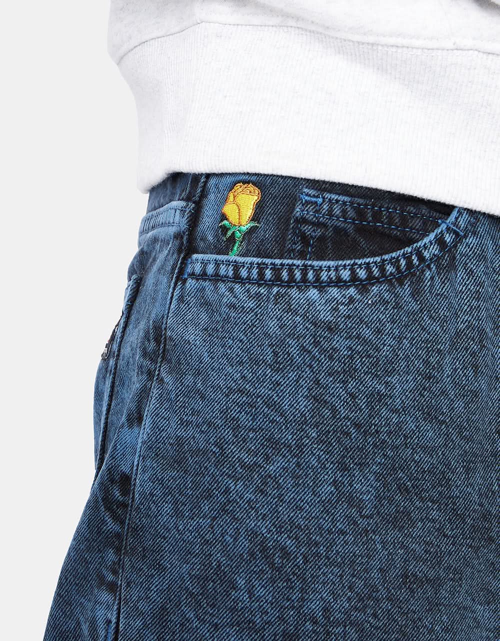 Dickies x Tom Knox Loose Denim Jean - Garment Dye Deep Blue