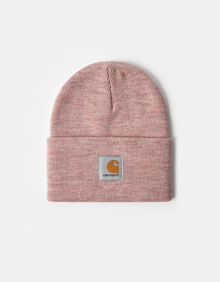 Carhartt WIP Acrylic Watch Beanie - Glassy Pink Heather