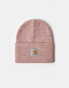 Carhartt WIP Acrylic Watch Beanie - Glassy Pink Heather