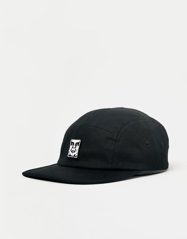 Obey Icon Patch Camp Cap - Black