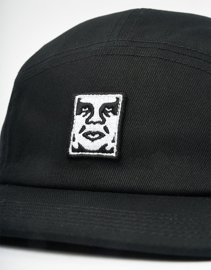 Obey Icon Patch Camp Cap - Black
