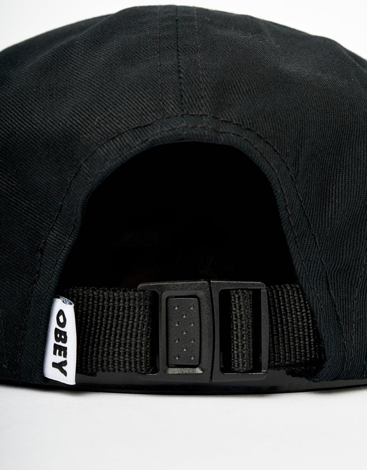 Obey Icon Patch Camp Cap - Black