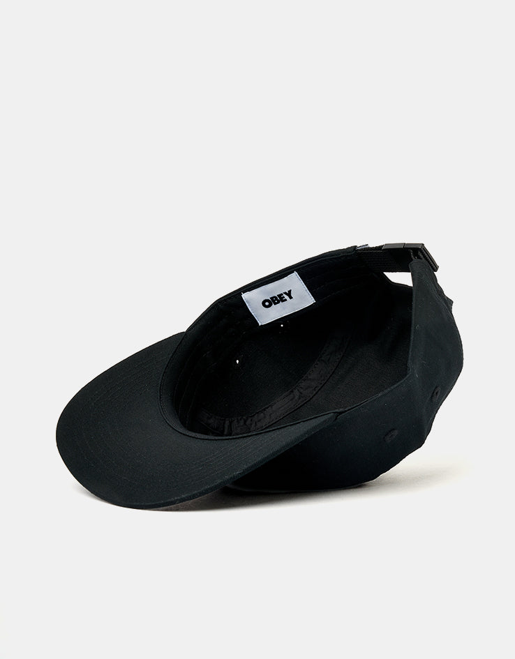 Obey Icon Patch Camp Cap - Black
