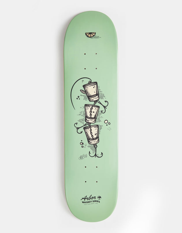 Arbor Whiskey Upcycle Skateboard Deck - 8"