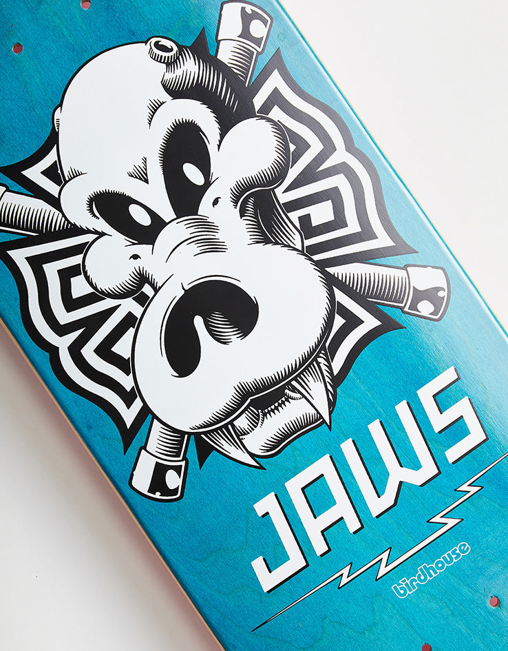 Birdhouse Jaws Skull Skateboard Deck - 8.25"