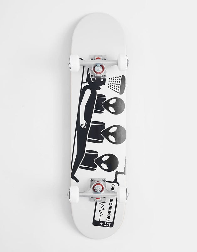 Alien Workshop Abduction Complete Skateboard - White