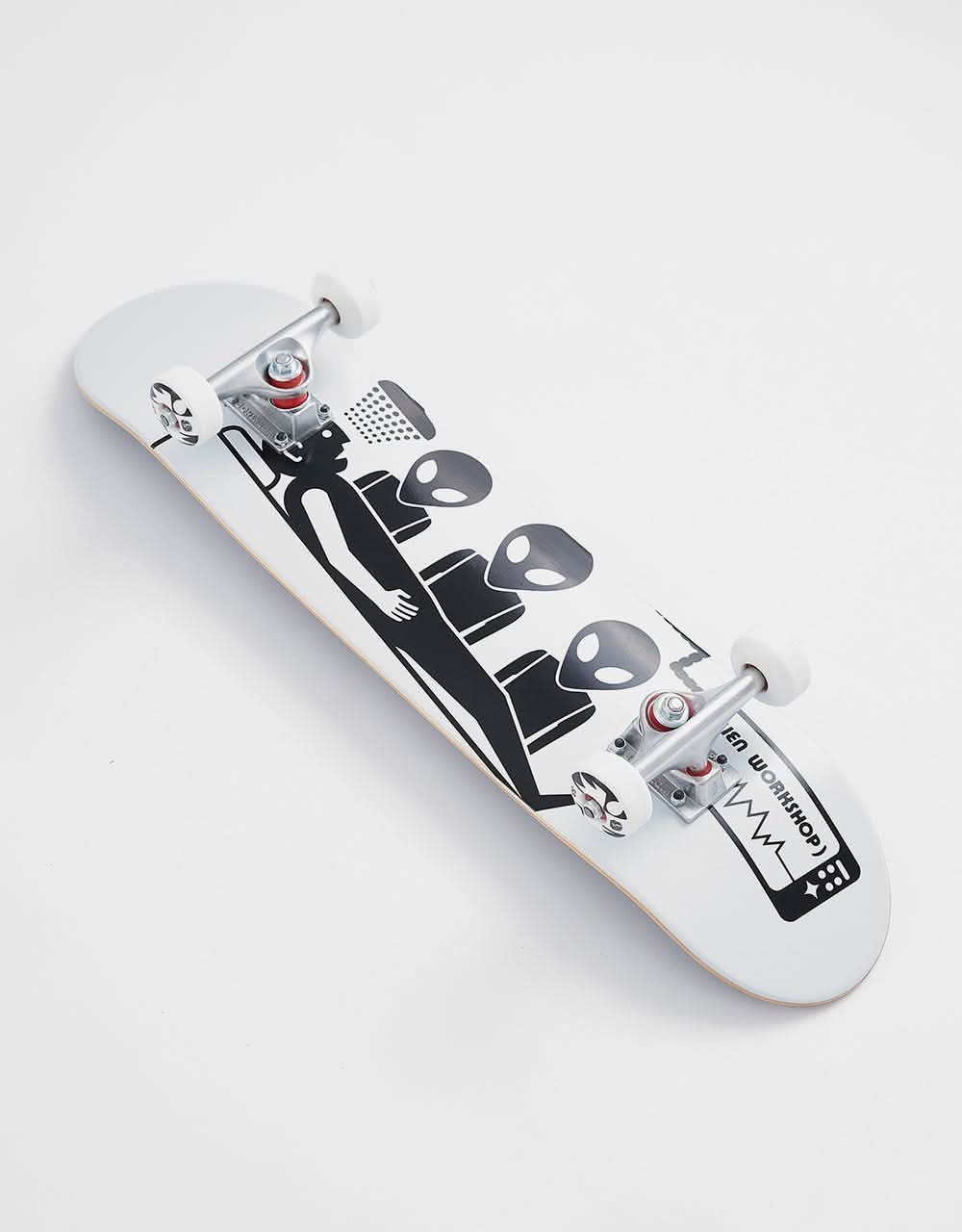 Alien Workshop Abduction Complete Skateboard - White