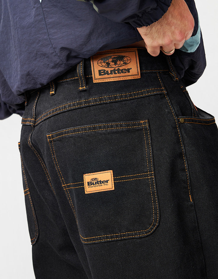 Butter Goods Santosuosso Denim Jean - Washed Black