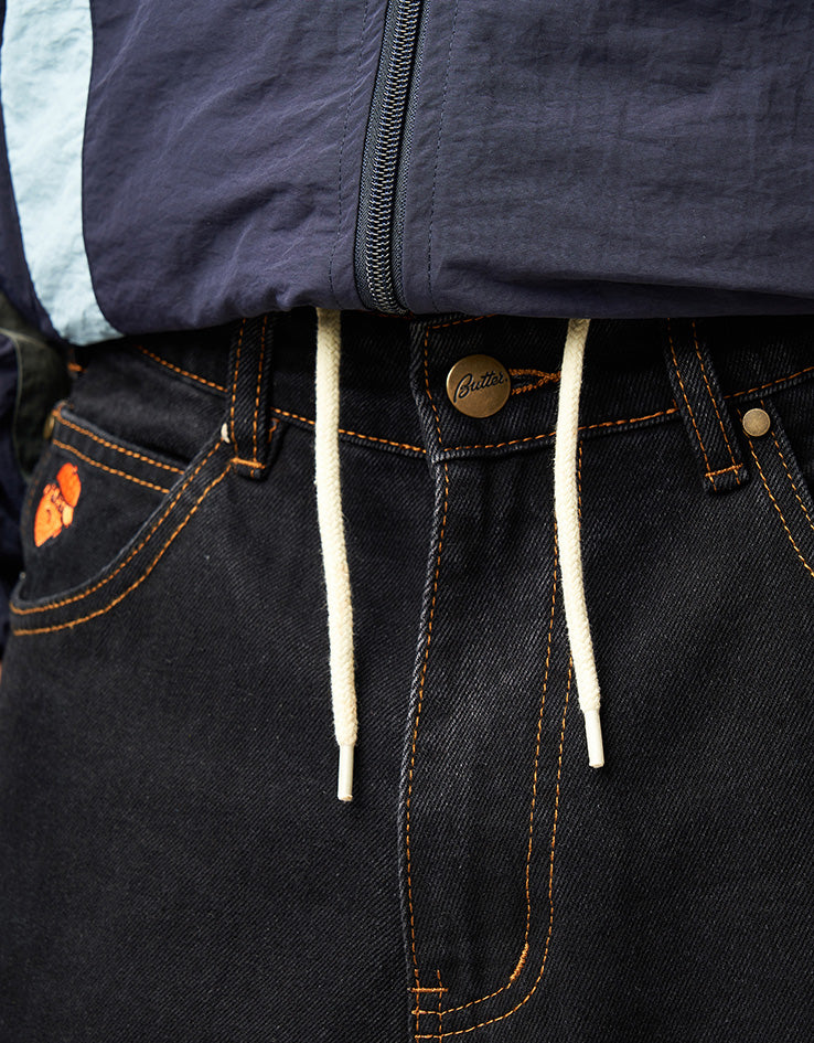 Butter Goods Santosuosso Denim Jean - Washed Black