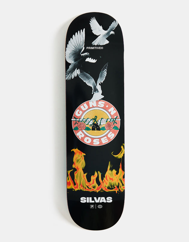 Primitive x Guns N' Roses Silvas Next Door Skateboard Deck - 8.38"