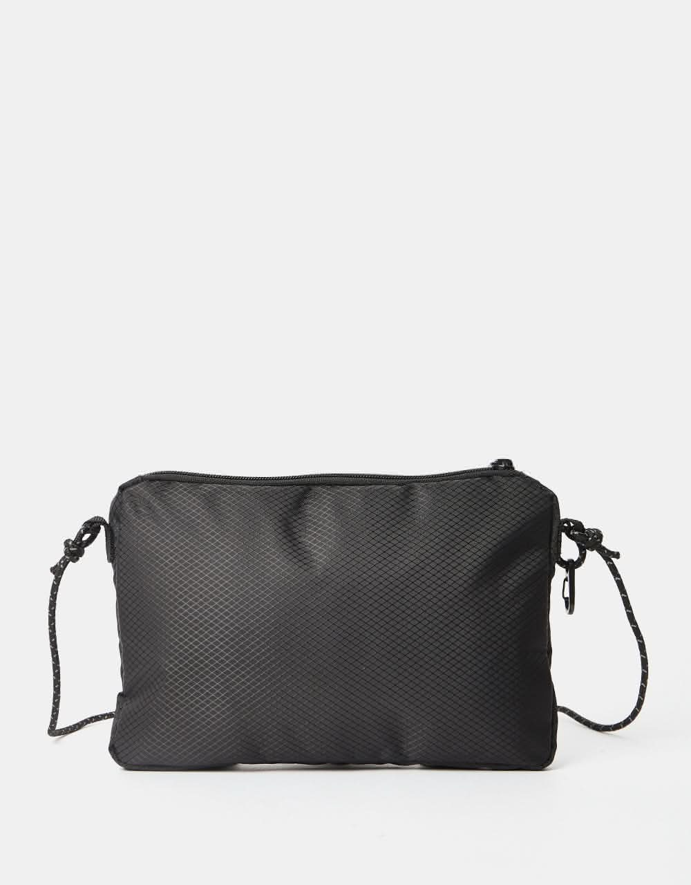 Route One Technical Cross Body Bag - Black