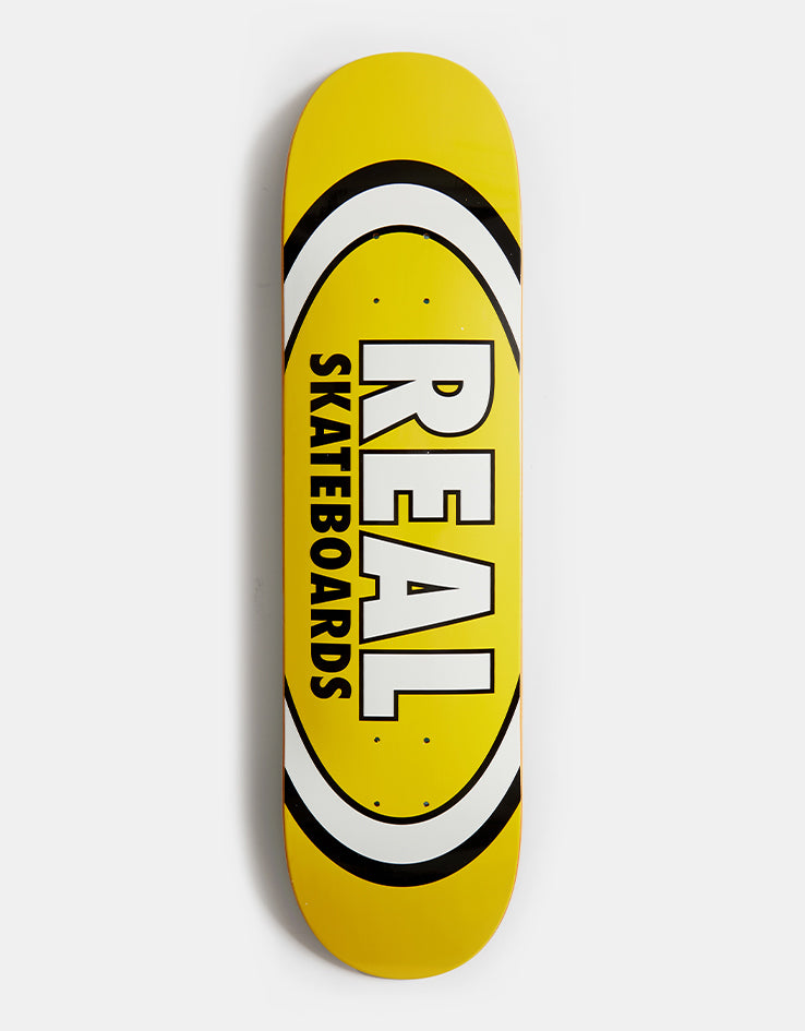 Real Team Classic Oval Skateboard Deck - 8.06"