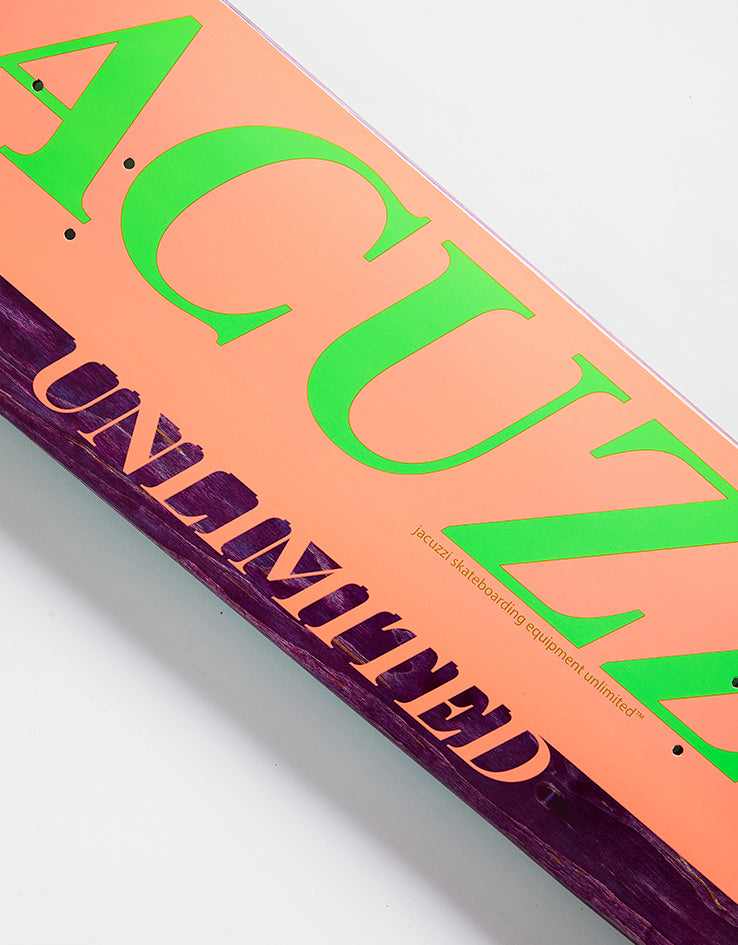 Jacuzzi Unlimited Flavor EX7 Skateboard Deck