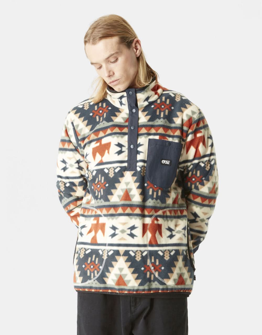 Picture Oravik 1/4 Fleece - Kalema Print