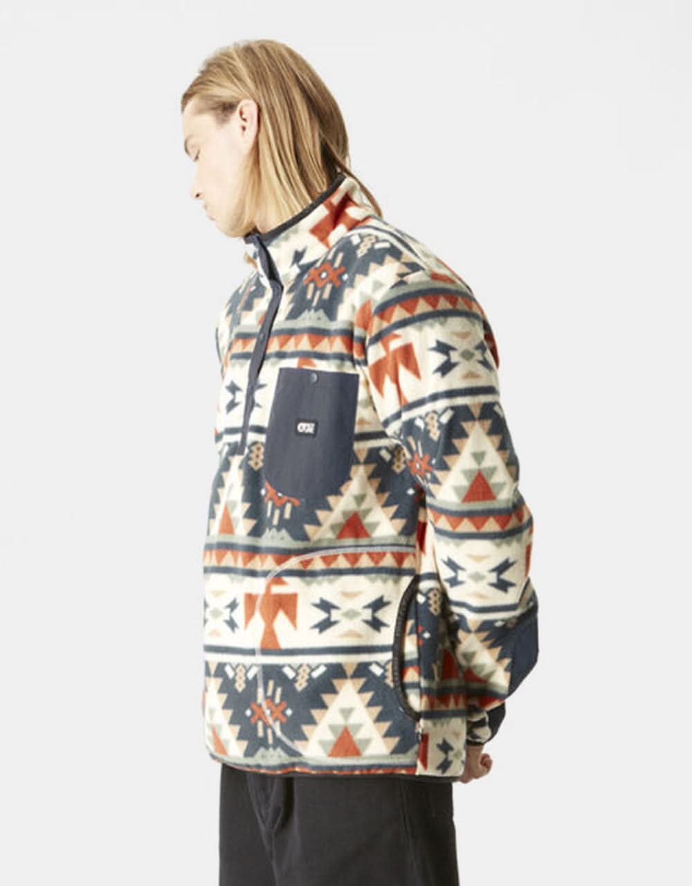Picture Oravik 1/4 Fleece - Kalema Print