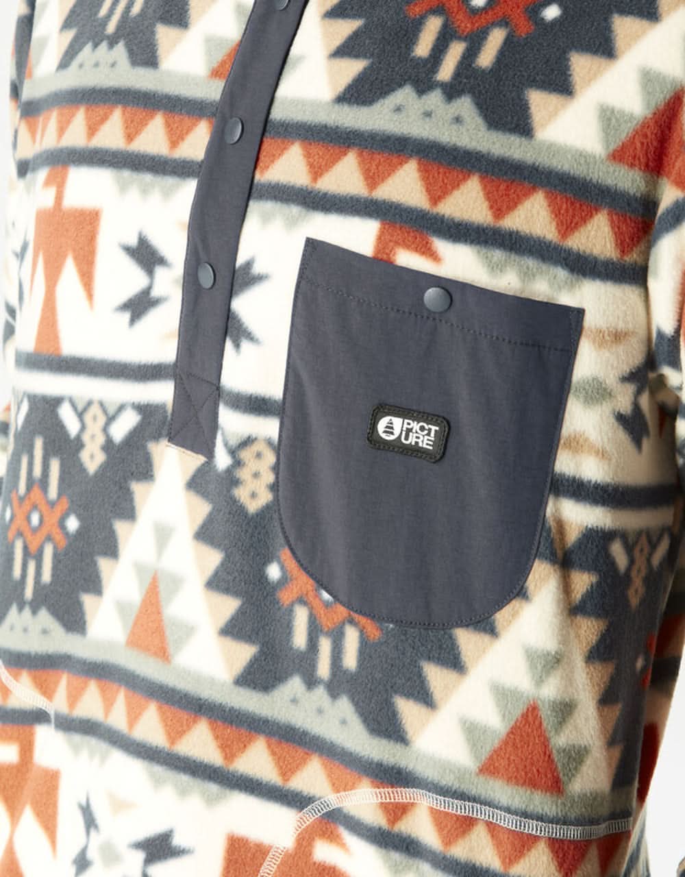 Picture Oravik 1/4 Fleece - Kalema Print