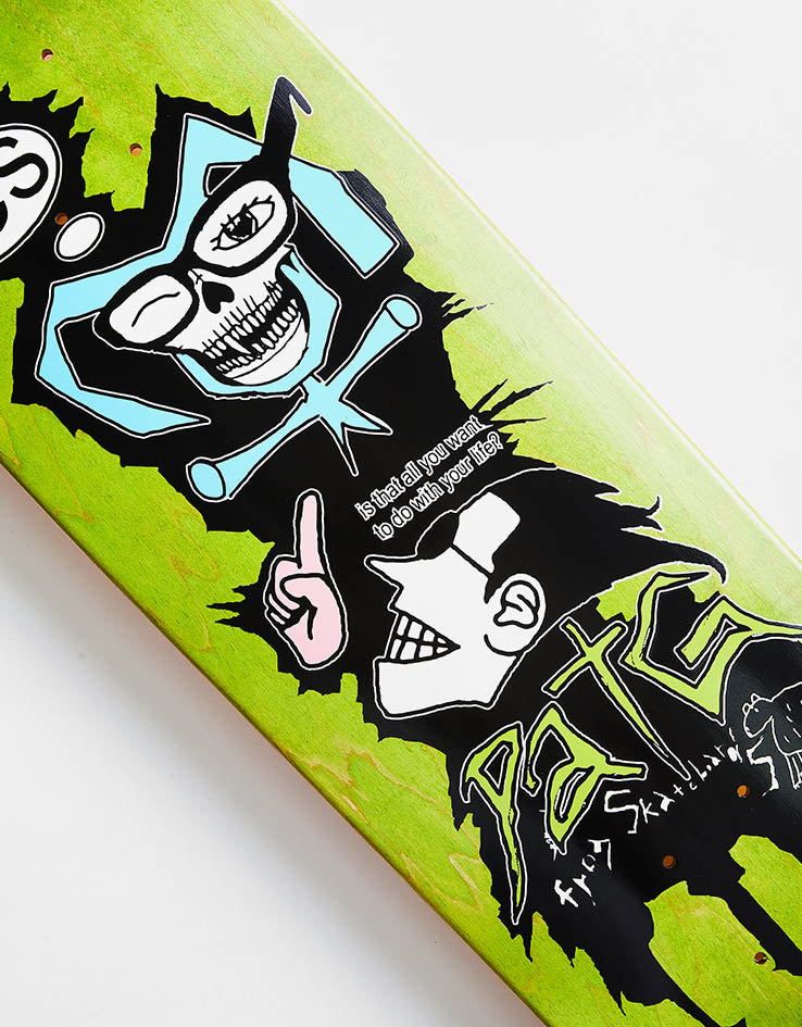 Frog Pat G Disobediant Child Skateboard Deck - 8.55"