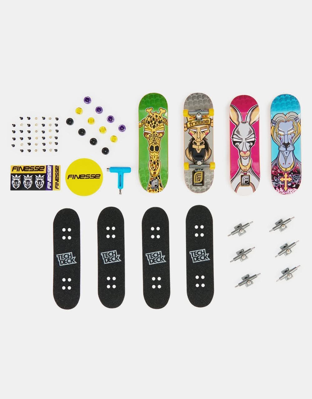 Tech Deck Fingerboard Ultra DLX (4 Pack) - Finesse