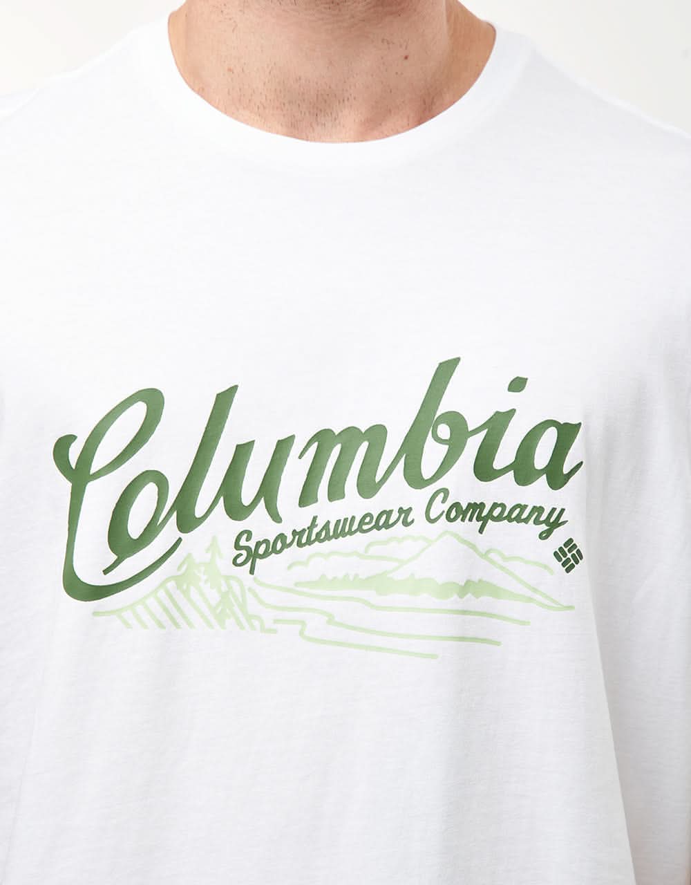 Columbia Rockaway River™ T-Shirt - White/Scripted Scene