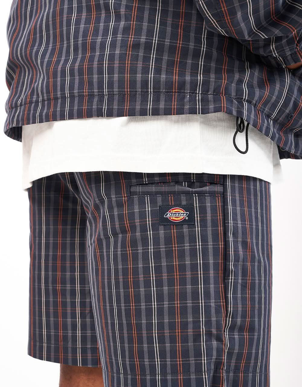 Dickies Surry Shorts - Outdoor Check Navy