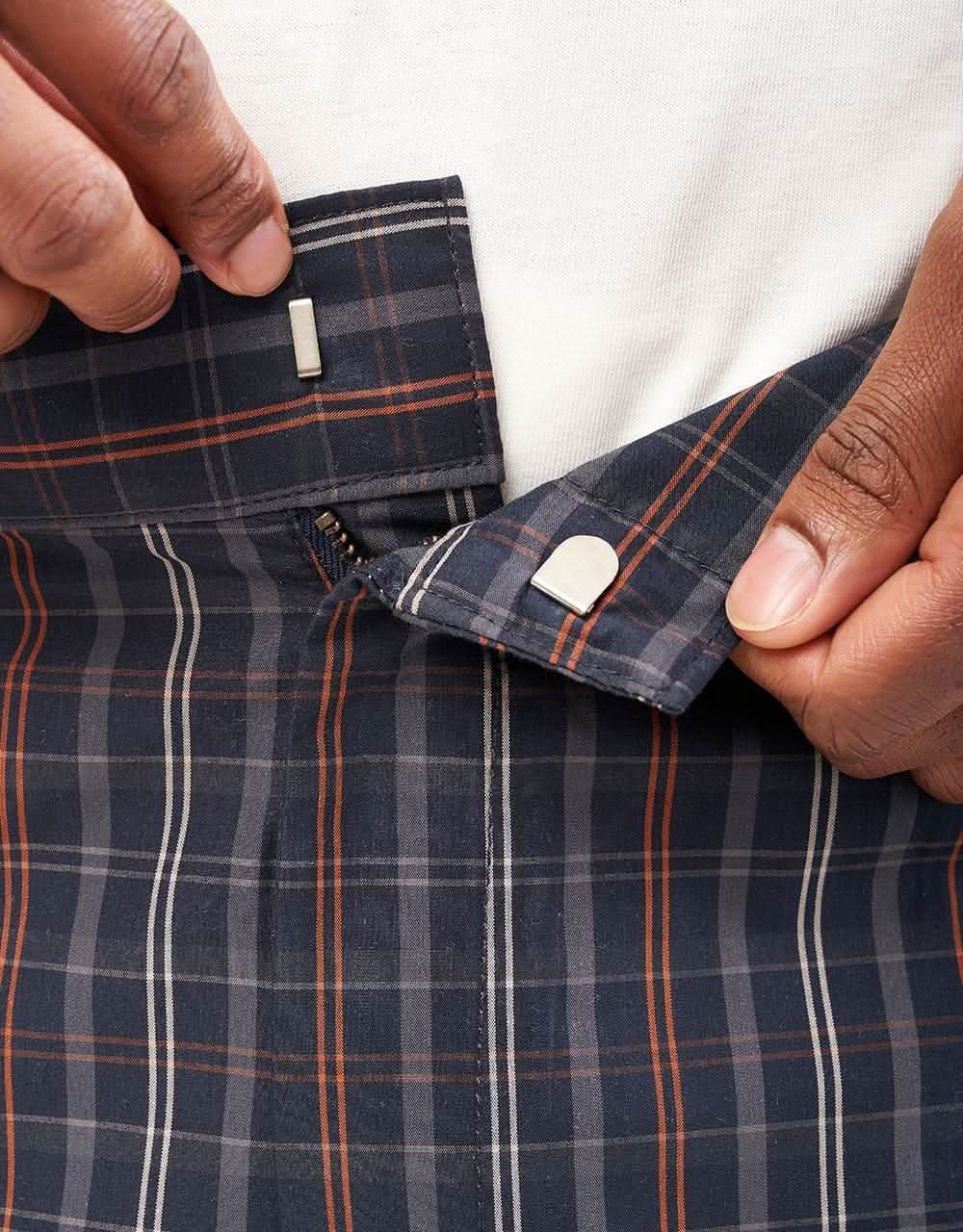 Dickies Surry Shorts - Outdoor Check Navy