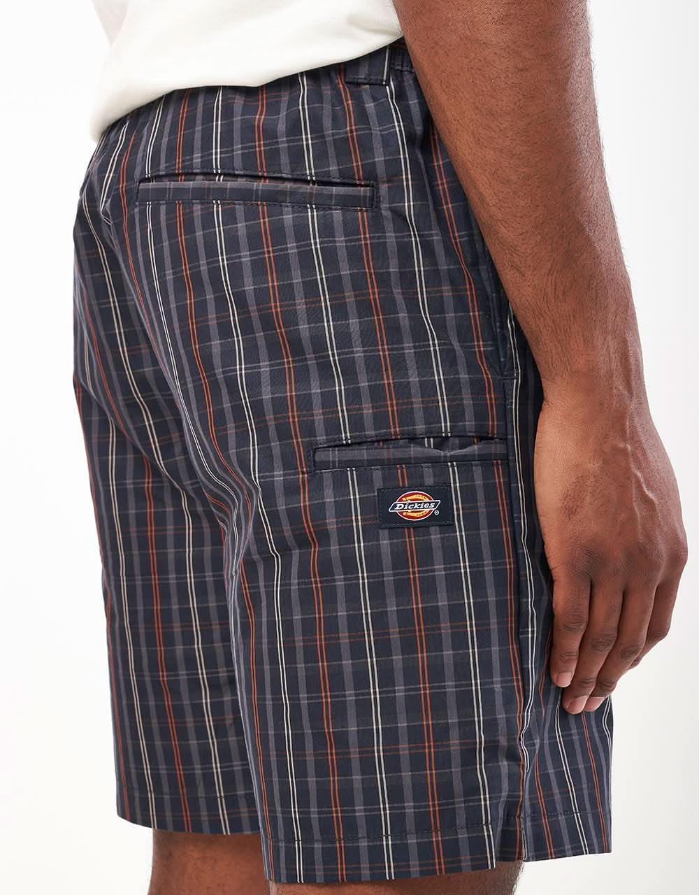 Dickies Surry Shorts - Outdoor Check Navy