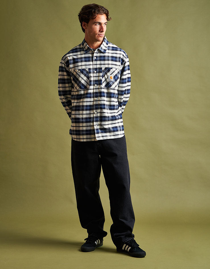 Carhartt WIP Single Knee Pant - Black (Stone Washed)