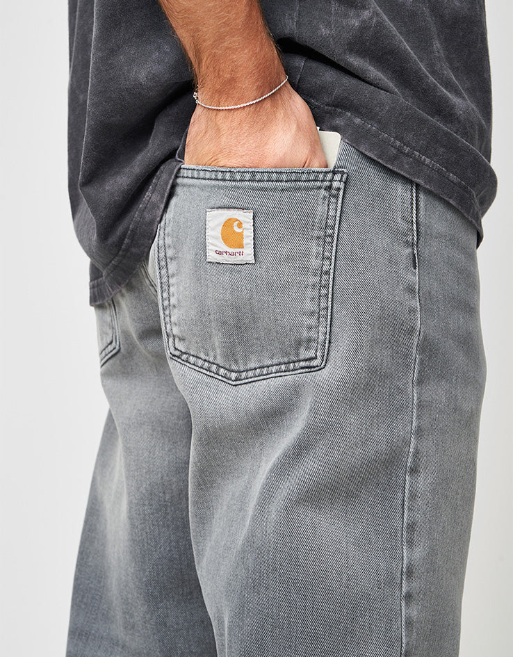 Carhartt WIP Newel Pant - Black (Light Used Wash)