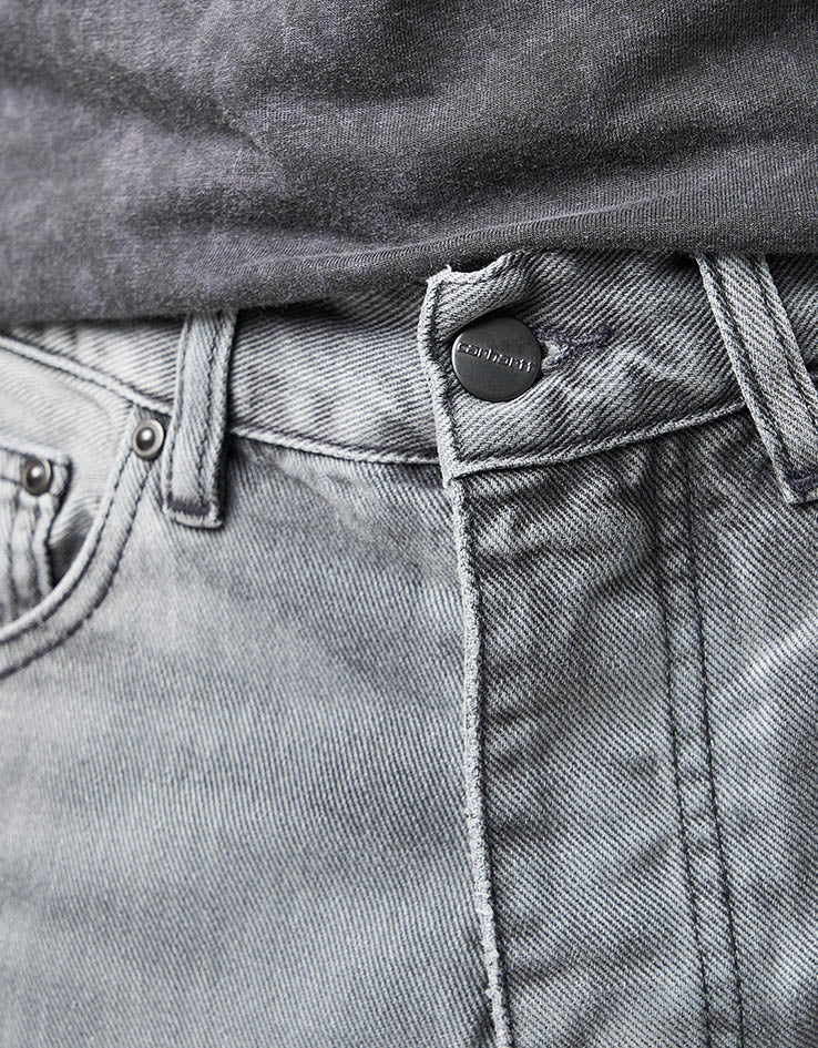 Carhartt WIP Newel Pant - Black (Light Used Wash)