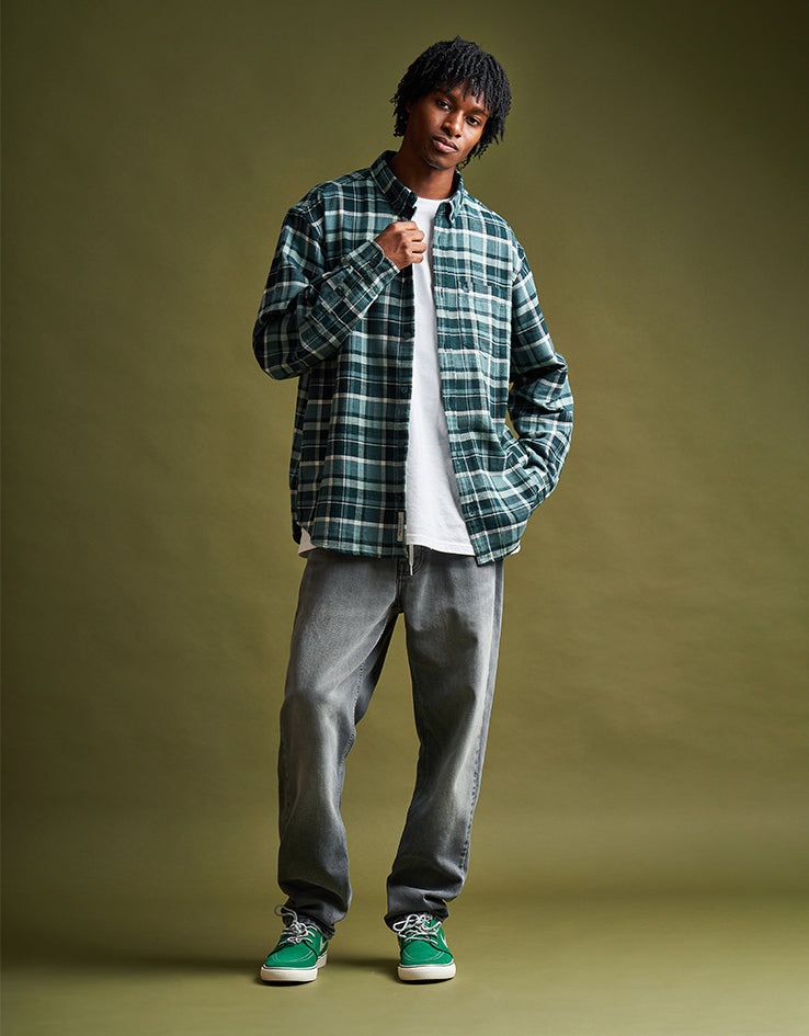 Carhartt WIP Newel Pant - Black (Light Used Wash)