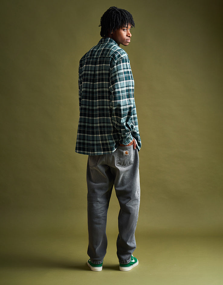 Carhartt WIP Newel Pant - Black (Light Used Wash)