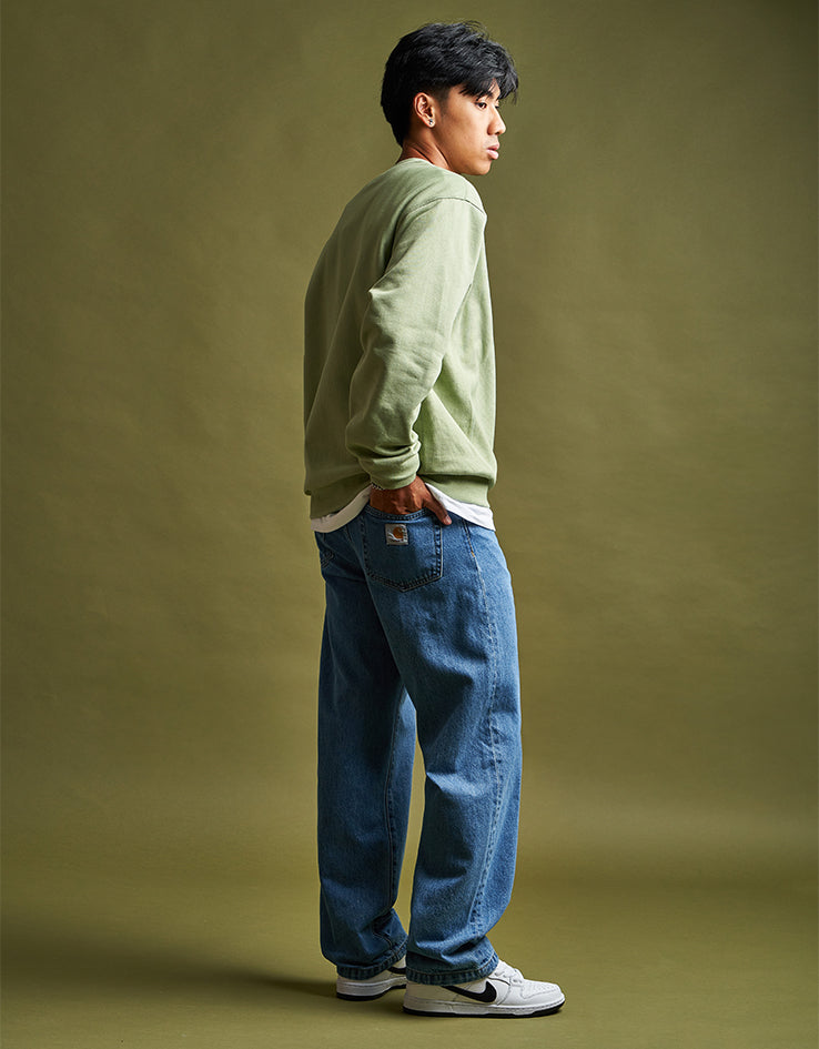 Carhartt WIP Landon Pant - Blue (Heavy Stone Wash)