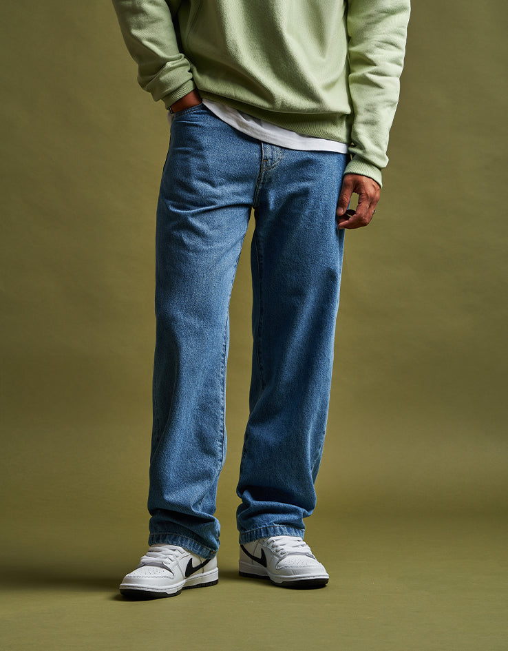 Carhartt WIP Landon Pant - Blue (Heavy Stone Wash)