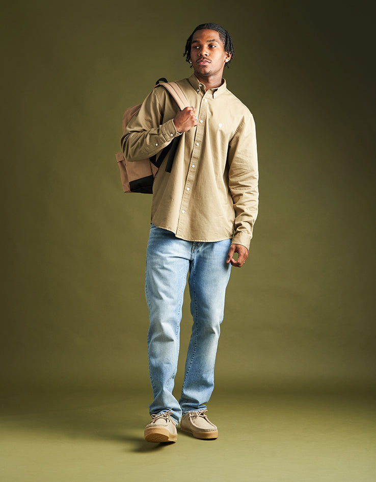 Carhartt WIP Klondike Pant - Blue (Light Used Wash)