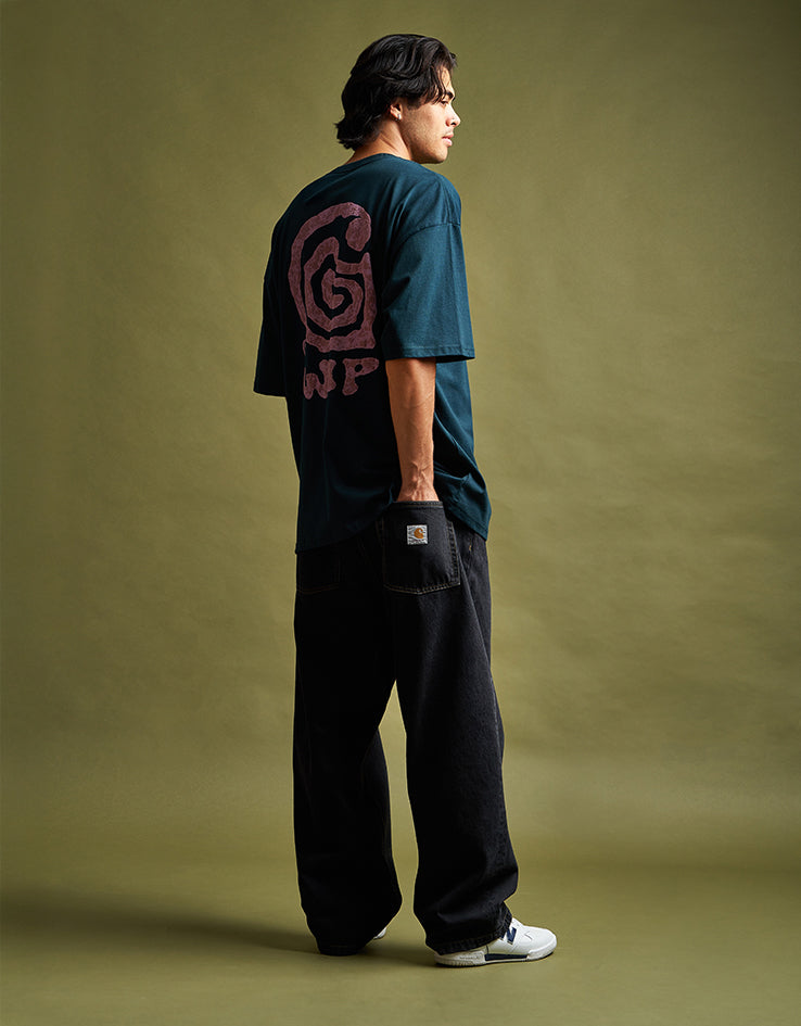 Carhartt WIP Brandon Pant - Black (Stone Washed)