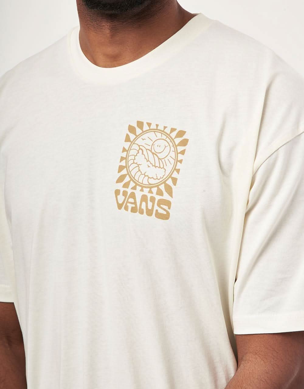 Vans Sun And Surf T-Shirt - Marshmallow