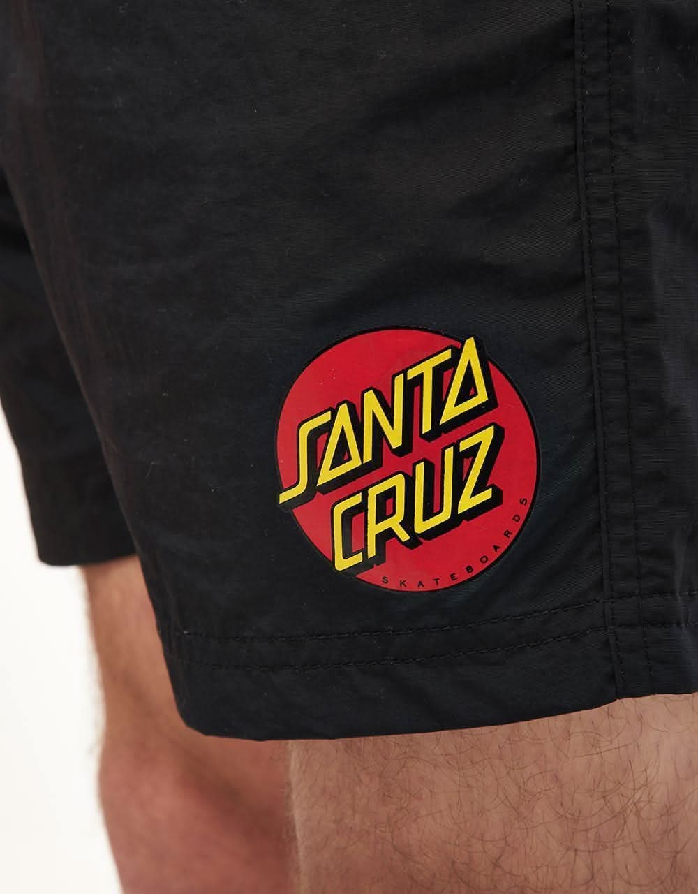 Santa Cruz Classic Dot Swimshorts - Black