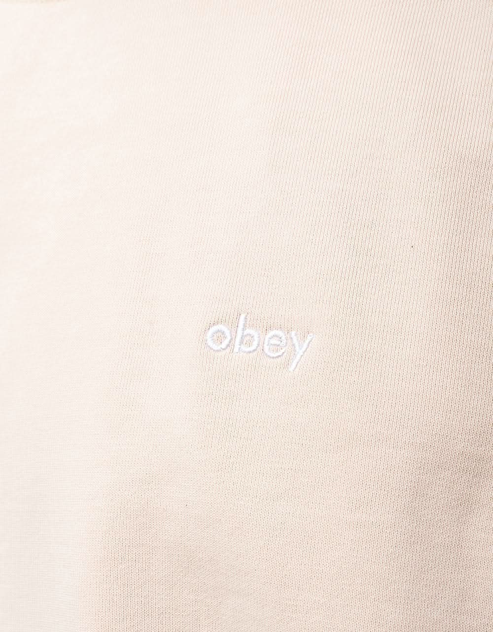 Obey Lowercase Pigment Crew - Pigment Clay