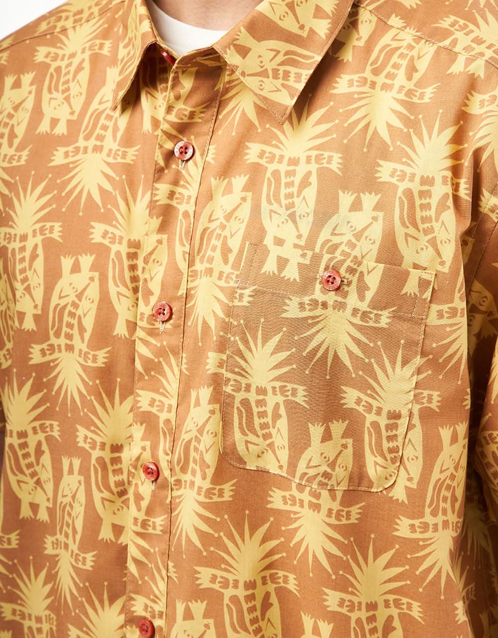 Patagonia Go To Shirt - Skunks: Sienna Clay