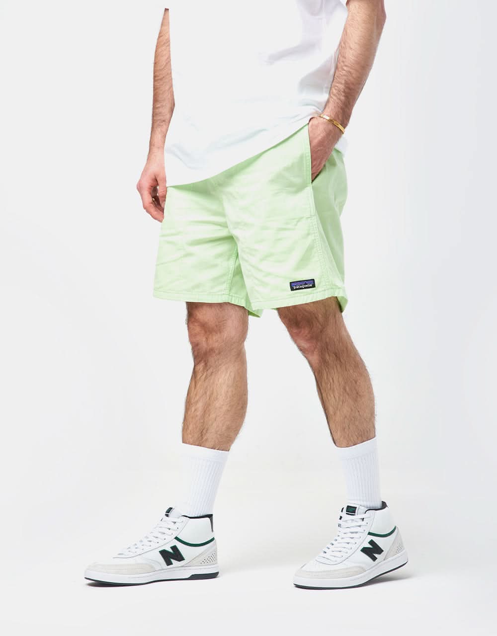 Patagonia Funhoggers Shorts - Salamander Green