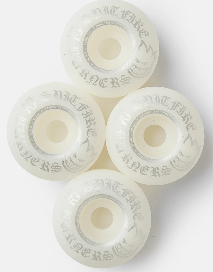 Spitfire Burners 99d Skateboard Wheels - 52mm