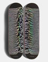 Color Bars x Joy Division Unknown Pleasures Black/Holo Foil 2 Deck Set - 8.25"