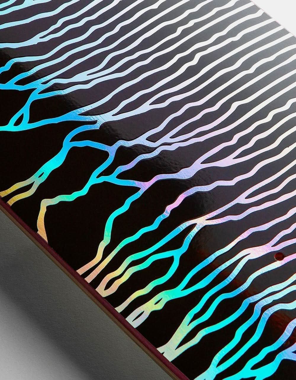 Color Bars x Joy Division Unknown Pleasures Black/Holo Foil 2 Deck Set - 8.25"