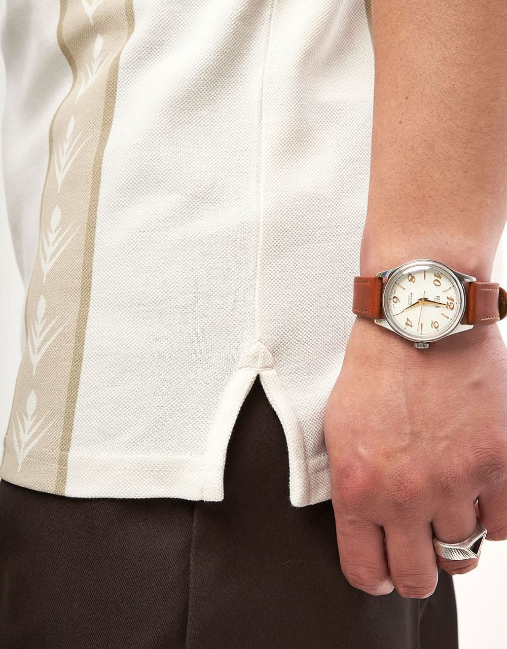 Route One Classic Pique Polo Shirt - Argyle