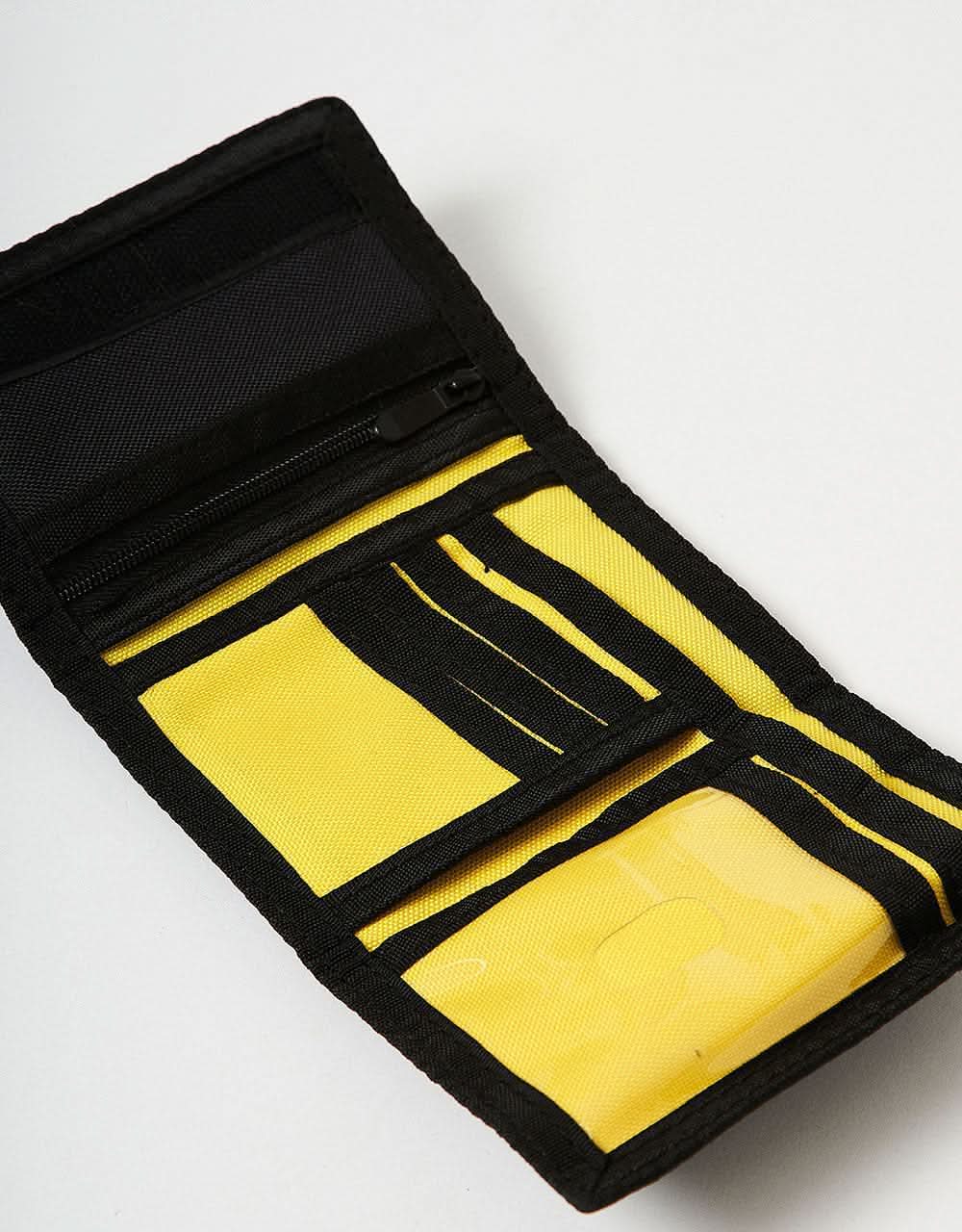 Santa Cruz Strip Panel Wallet - Black