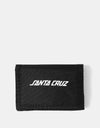 Santa Cruz Strip Panel Wallet - Black