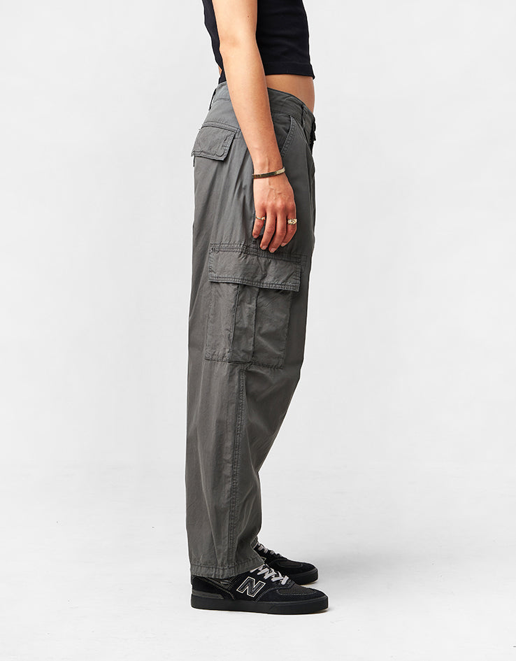 Route One Super Baggy Cargo Pant - Charcoal